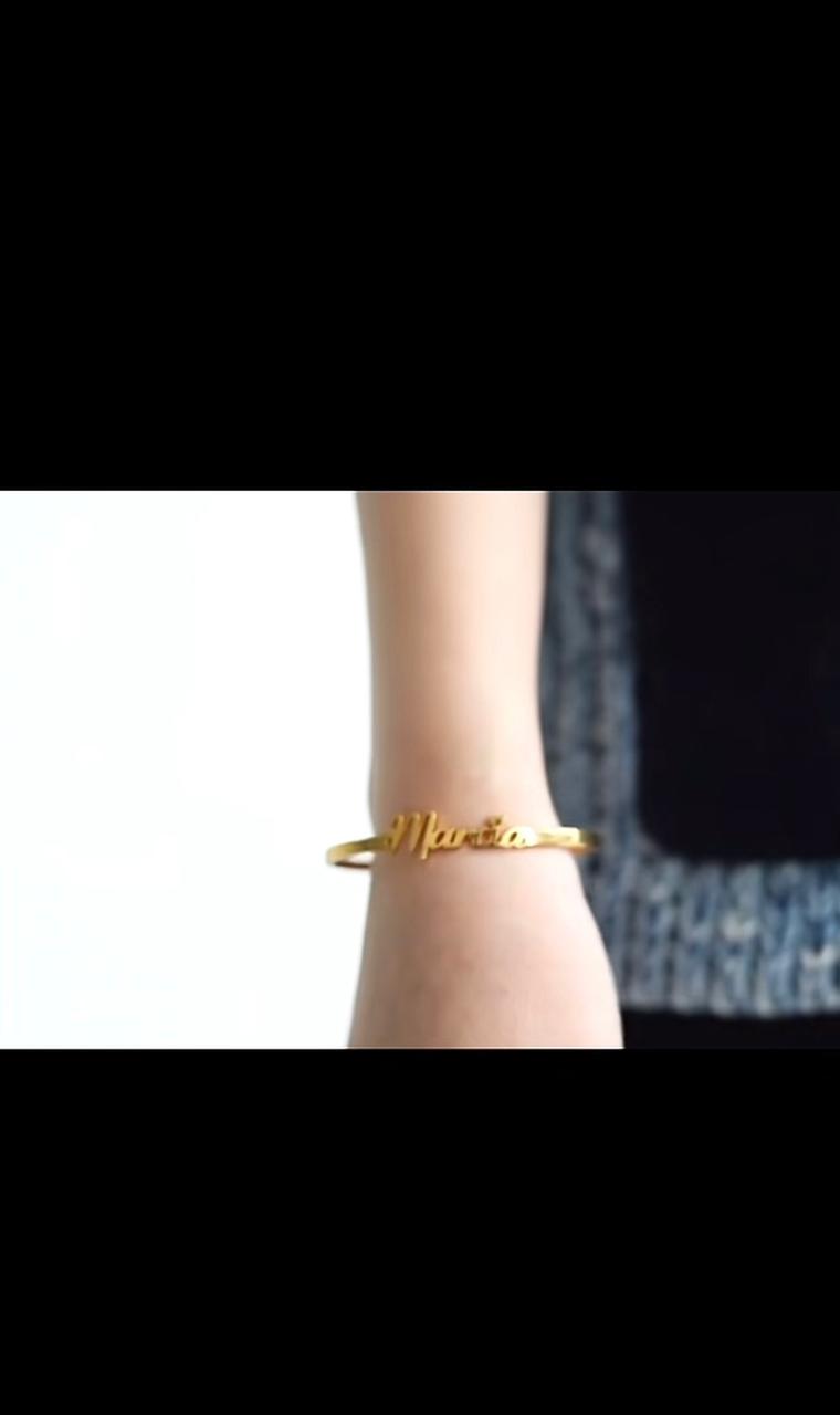 Personalized Name Bangles